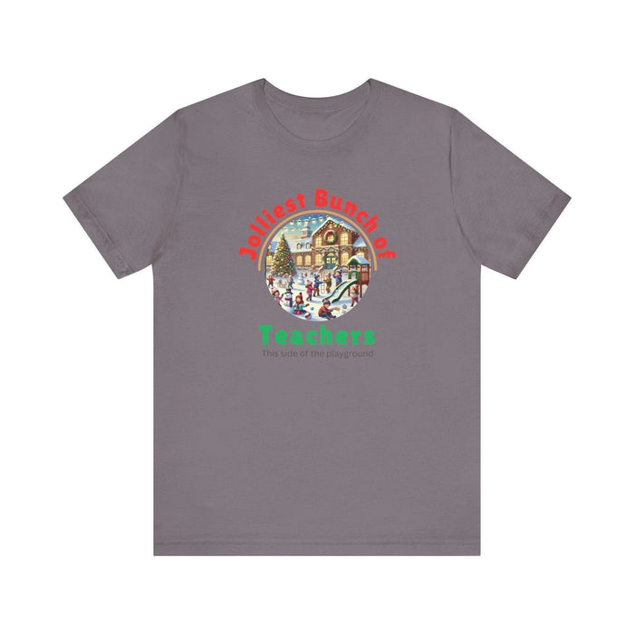 🌴 Jolly Bunch of Teachers ☀️ Unisex Jersey Tee 🧑‍🏫 - Winter Wonderland - Whippie's