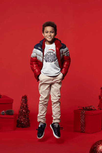 Jolly Santa 😎🎅 - Kids Unisex Heavy Cotton Tee - Whippie's