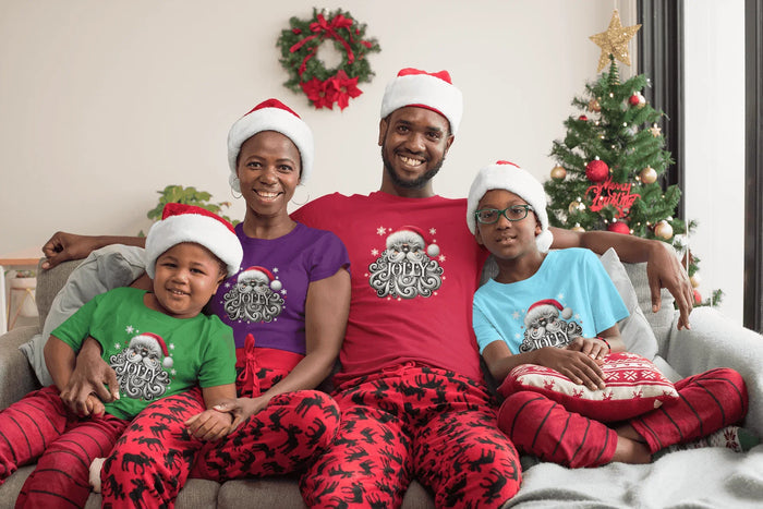 Jolly Santa 😎🎅 - Kids Unisex Heavy Cotton Tee - Whippie's