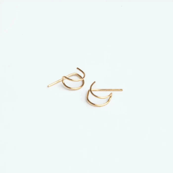Journey of Hope Huggie Earrings- Assorted