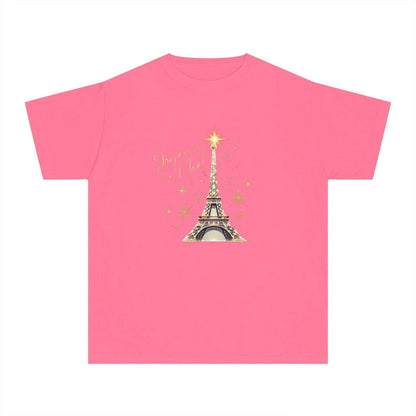 ✨ Joyeux Noël Youth Midweight Tee 🗼 A touch of Parisian elegance for your little one. - Whippie's