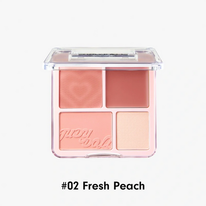 JUDYDOLL Blush & Highlight Palette
