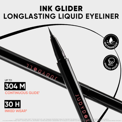 Judydoll Ink Glinder Long Lasting Liquid Eyeliner جوديدول إنك جليندر محدد عيون سائل يدوم طويلاً - Princess Cosmetics Qatar