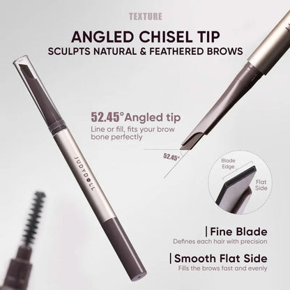 Judydoll Precision Auto Brow Pencil قلم تحديد الحواجب الأوتوماتيكي الدقيق من جوديدول - Princess Cosmetics Qatar