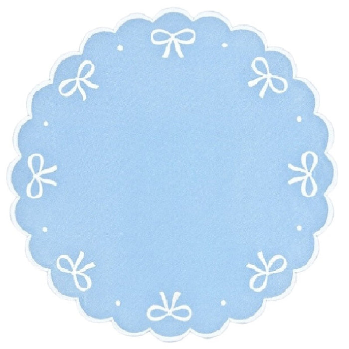 Juliet Bows Placemat - Blue (Set of 4)