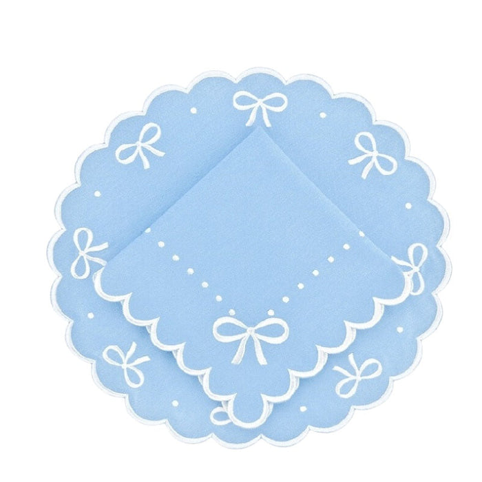 Juliet Bows Placemat - Blue (Set of 4)