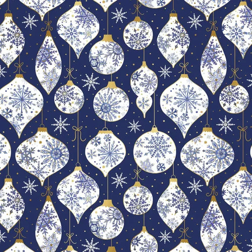 Jumbos Frosted Ornament Gift Wrap Paper
