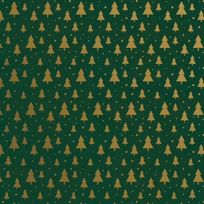 Jumbos Modern Trees - Kraft Gift Wrap