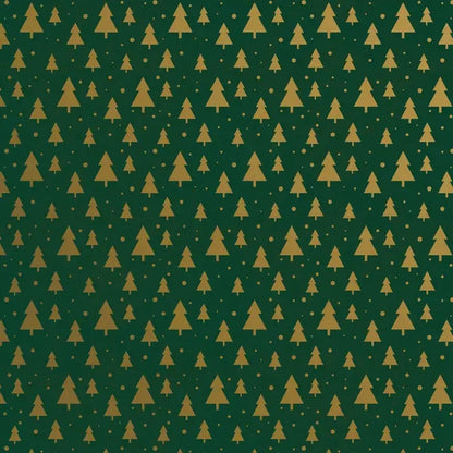 Jumbos Modern Trees - Kraft Gift Wrap