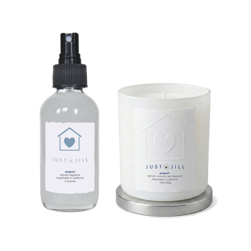 Just Jill Awapuhi Scented Candle & Room Spray Gift Set