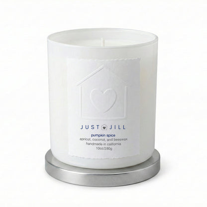 Just Jill Pumpkin Spice and Cinnamon Vanilla Scented Candles (2-pack)