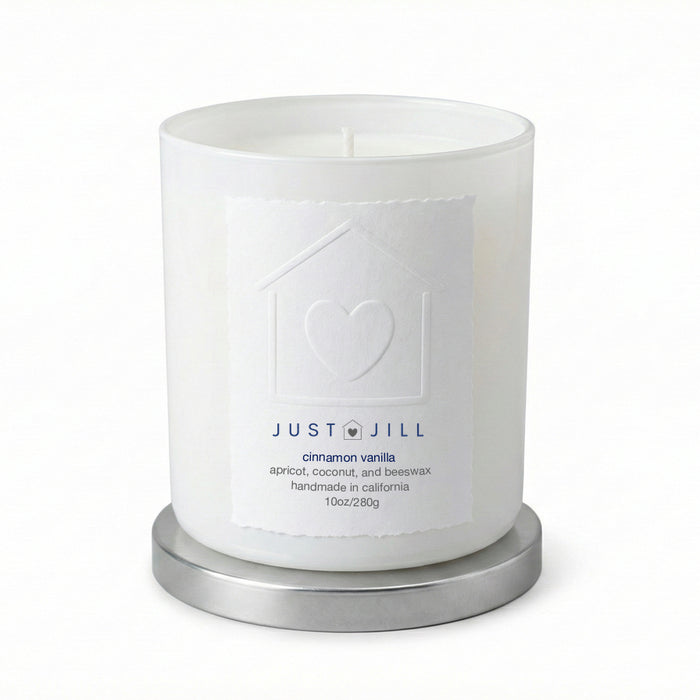 Just Jill Pumpkin Spice and Cinnamon Vanilla Scented Candles (2-pack)