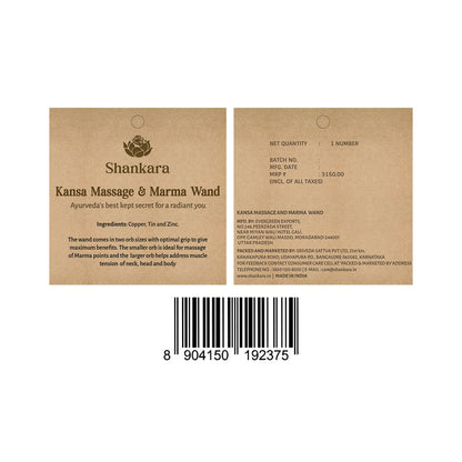 Kansa Massage & Marma Wand