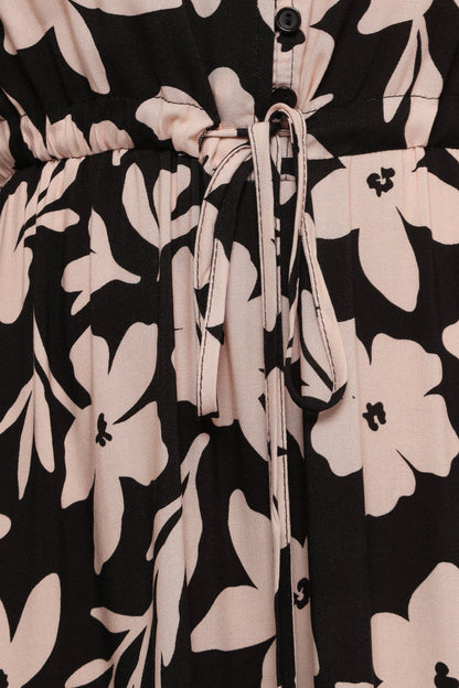 Petal and Pup USA DRESSES Kelda Dress - Black Augusta Print