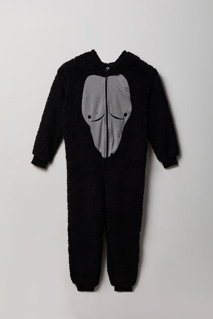 Kids 3D Gorilla Sherpa Onesie