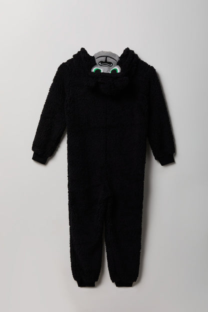 Kids 3D Gorilla Sherpa Onesie