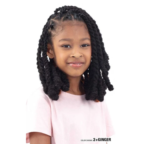 Kids Cuban Twist Soft & Natural 12" 3x