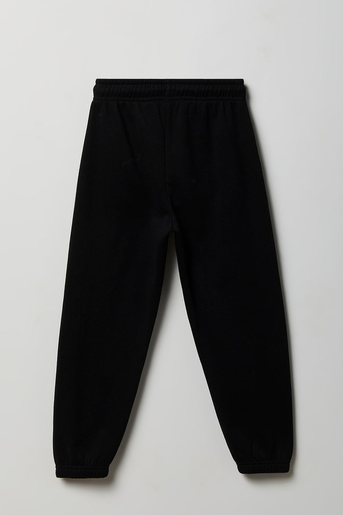 Kids Embroidered Fleece Sweatpant