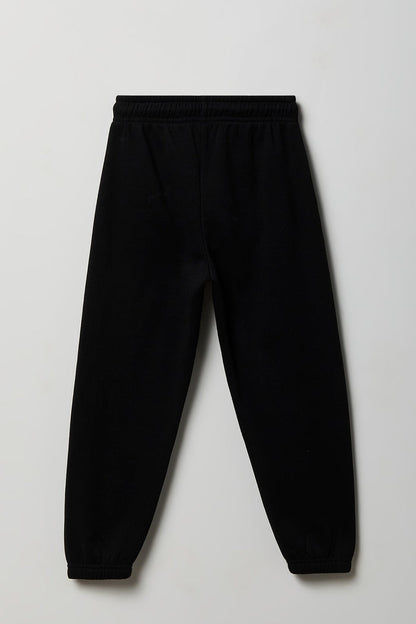 Kids Embroidered Fleece Sweatpant
