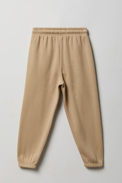 Kids Embroidered Fleece Sweatpant