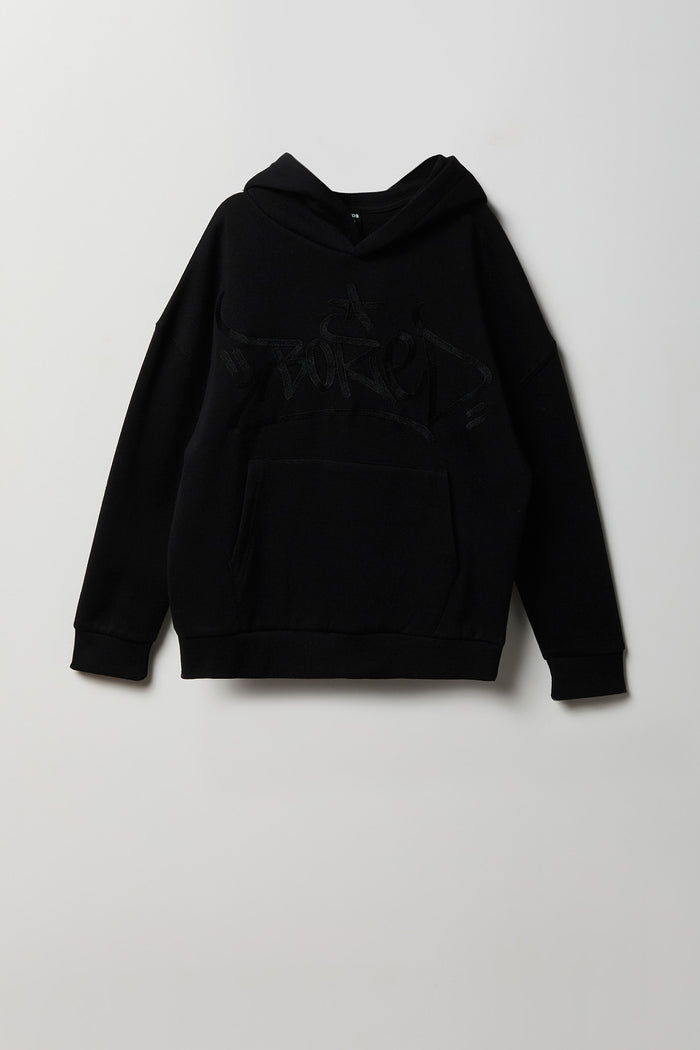 Kids Embroidered Graffiti Hoodie