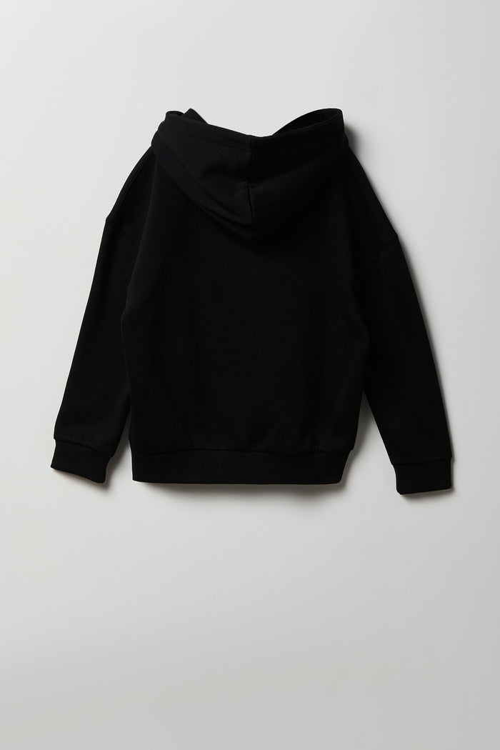 Kids Embroidered Graffiti Hoodie