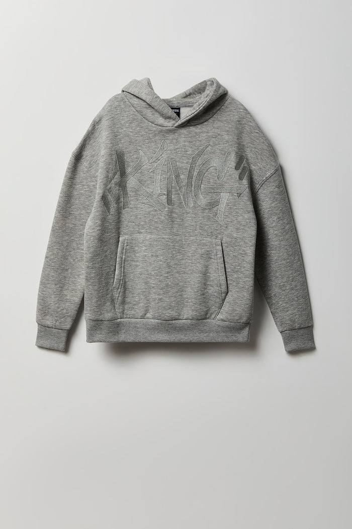 Kids Embroidered Graffiti Hoodie