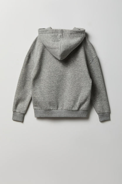 Kids Embroidered Graffiti Hoodie