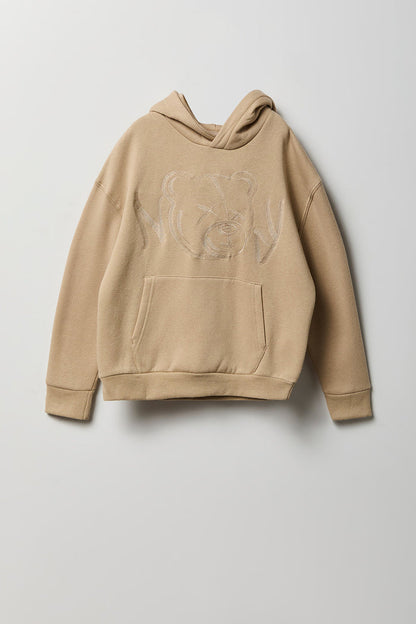 Kids Embroidered Graffiti Hoodie