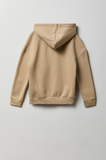 Kids Embroidered Graffiti Hoodie