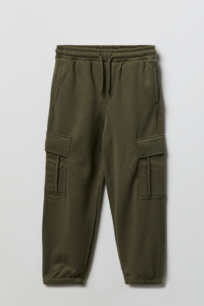 Kids Fleece Cargo Jogger