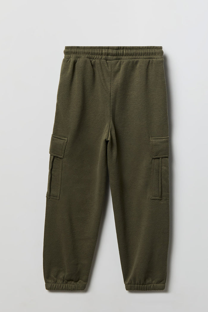 Kids Fleece Cargo Jogger