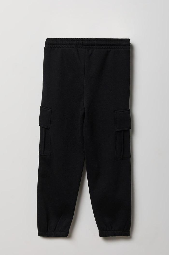 Kids Fleece Cargo Jogger