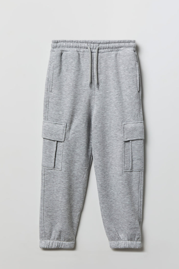 Kids Fleece Cargo Jogger