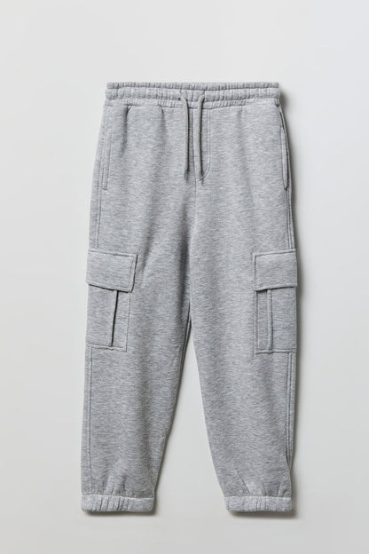 Kids Fleece Cargo Jogger