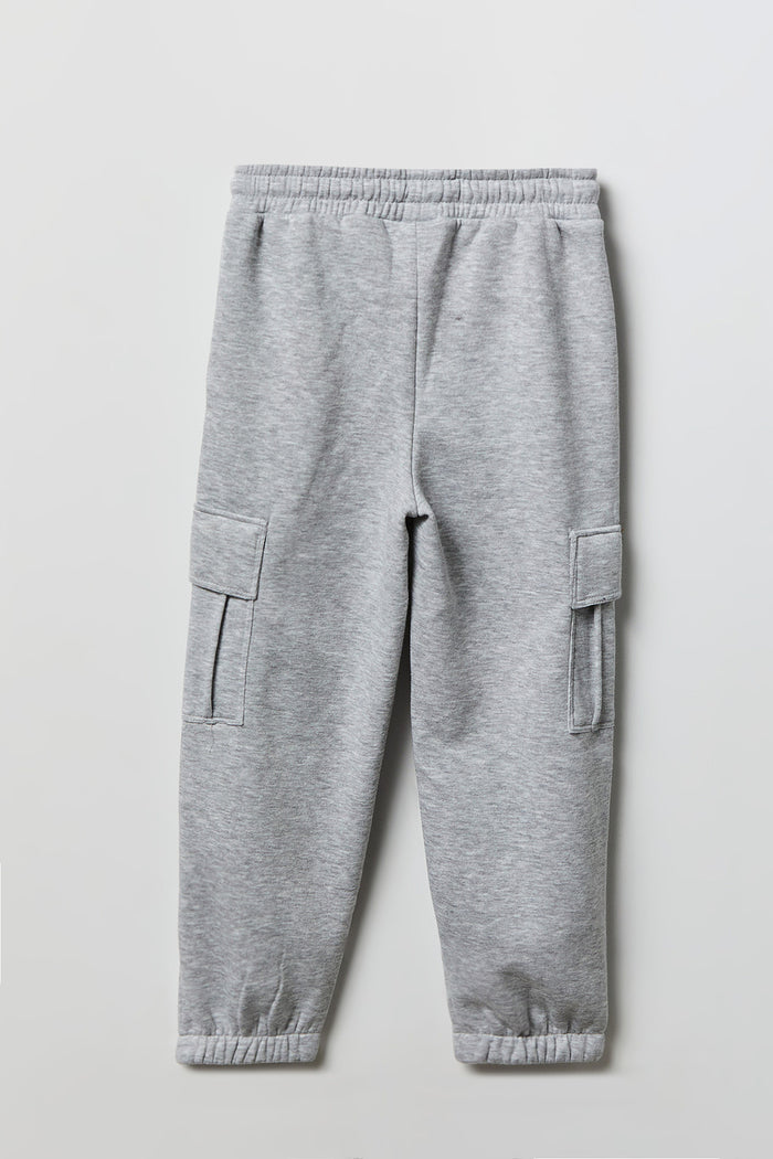 Kids Fleece Cargo Jogger