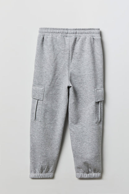 Kids Fleece Cargo Jogger