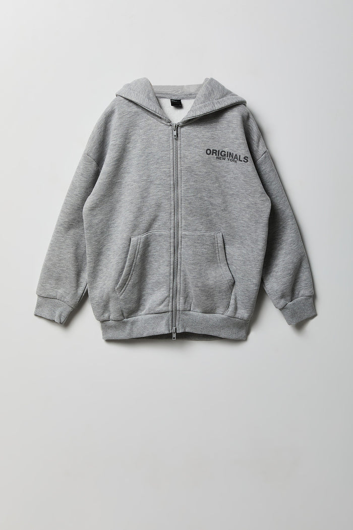 Kids Kids Premium Heavyweight Fleece Zip-Up Hoodie