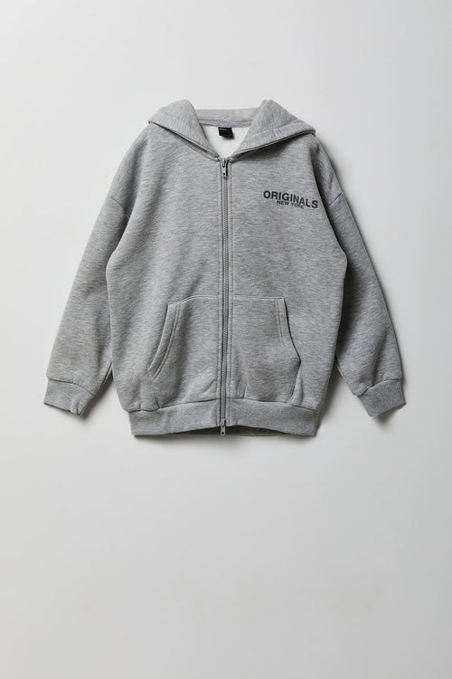 Kids Kids Premium Heavyweight Fleece Zip-Up Hoodie
