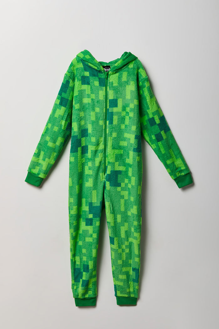 Kids Minecraft Plush Onesie