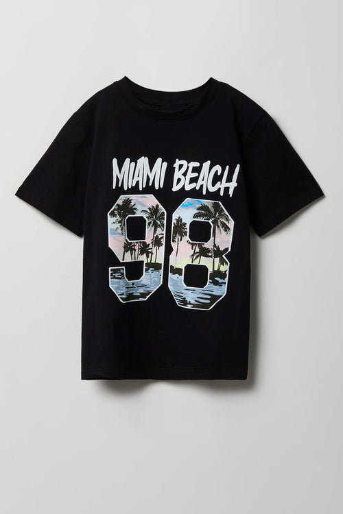Kids Palm Tree Graphic T-Shirt