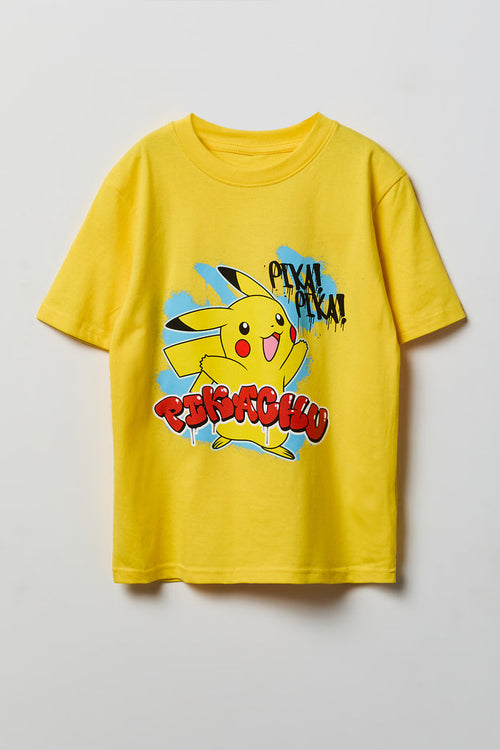Kids Pikachu Graphic T-Shirt