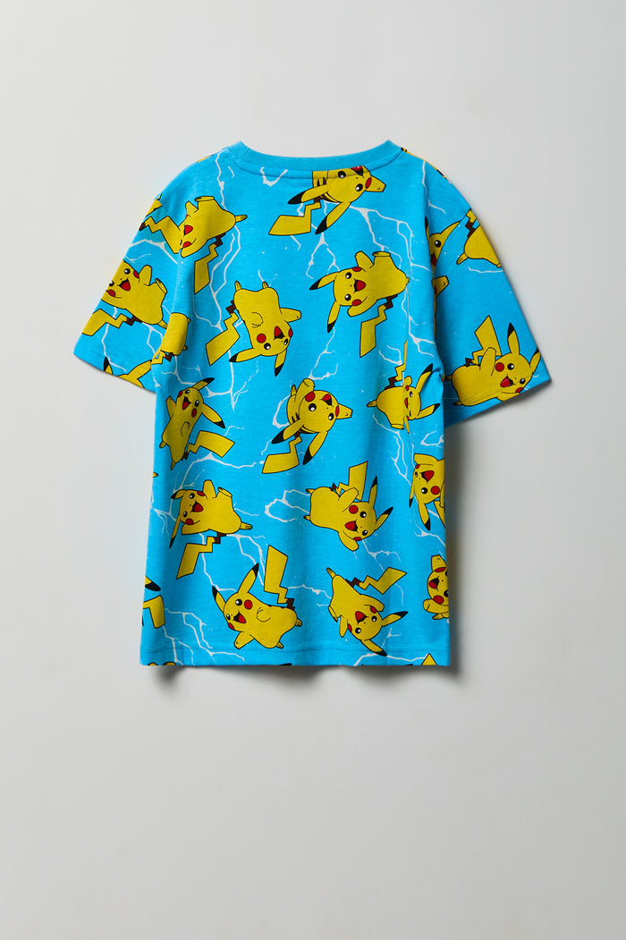 Kids Pikachu Print T-Shirt