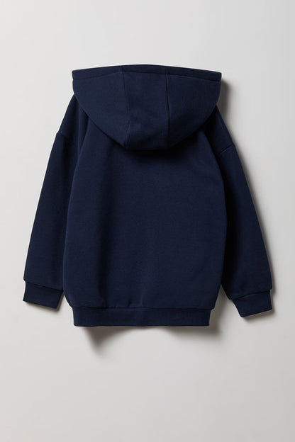 Kids Premium Heavyweight Fleece Zip-Up Fleece Hoodie