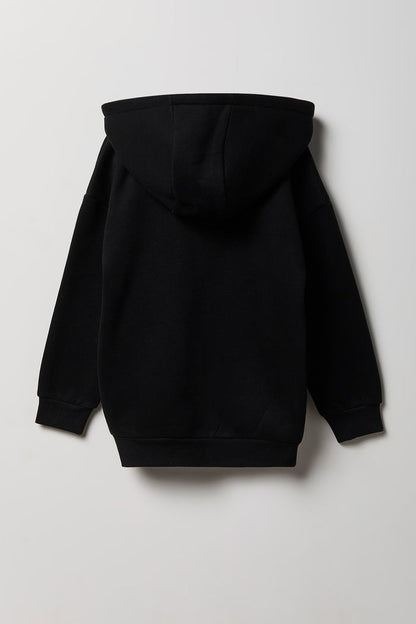 Kids Premium Heavyweight Fleece Zip-Up Fleece Hoodie