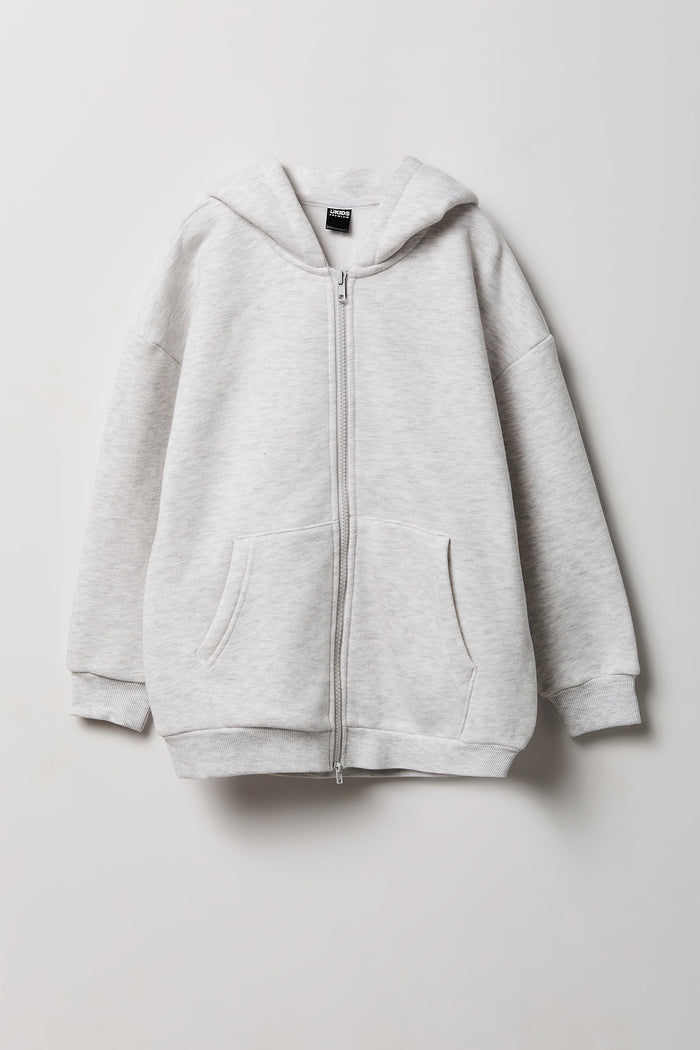 Kids Premium Heavyweight Fleece Zip-Up Fleece Hoodie