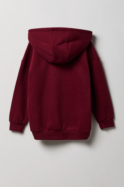 Kids Premium Heavyweight Fleece Zip-Up Fleece Hoodie