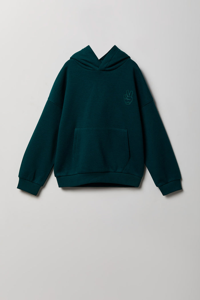 Kids Print Fleece Hoodie