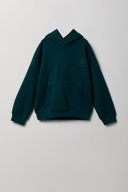 Kids Print Fleece Hoodie