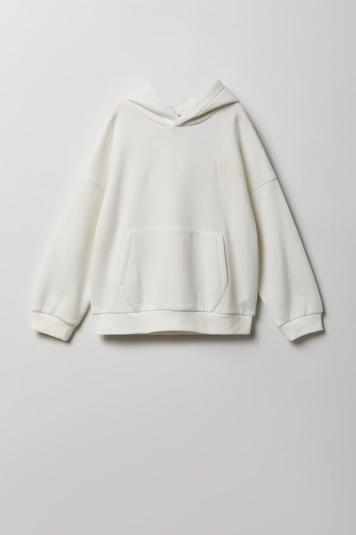 Kids Print Fleece Hoodie